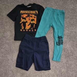 The Children's Place Blue and Teal Kids Bottoms